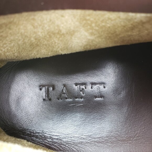 Taft Brown Leather Chukka Boot Mens 9 EU 42 Lace Up Gum Sole Shoe Handmade Spain - Picture 15 of 15